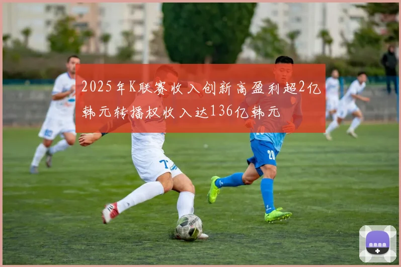 2025年K联赛收入创新高盈利超2亿韩元转播权收入达136亿韩元