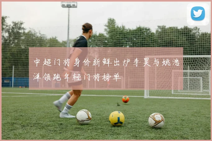 中超门将身价新鲜出炉李昊与姚浩洋领跑年轻门将榜单